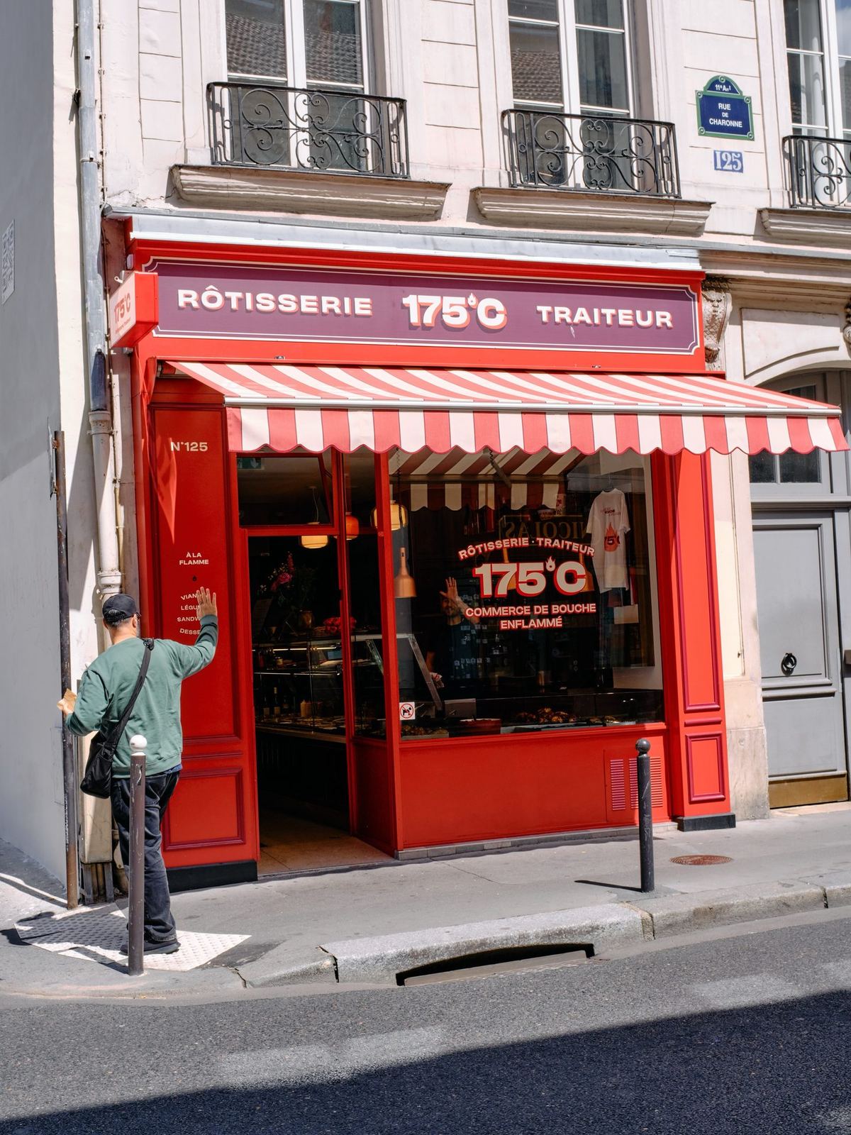 The façade of 175°C