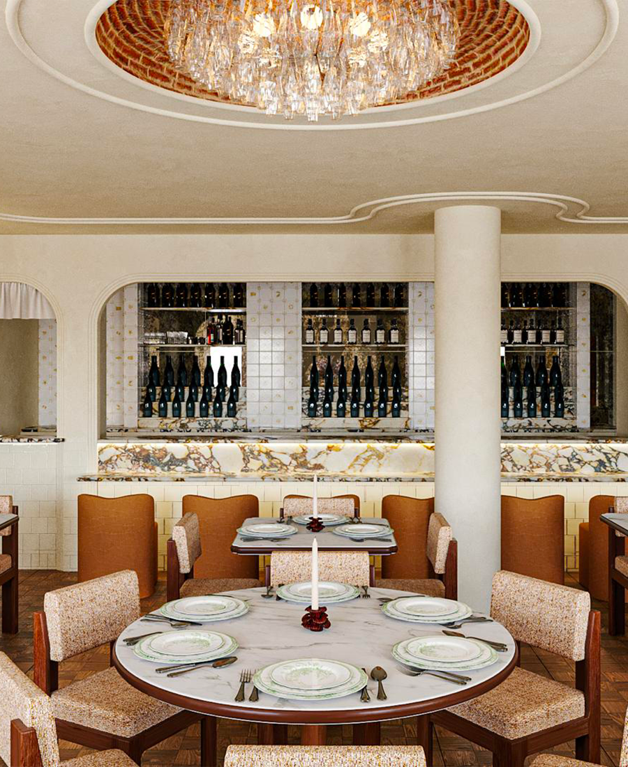 The dining room at Latine Mayfair