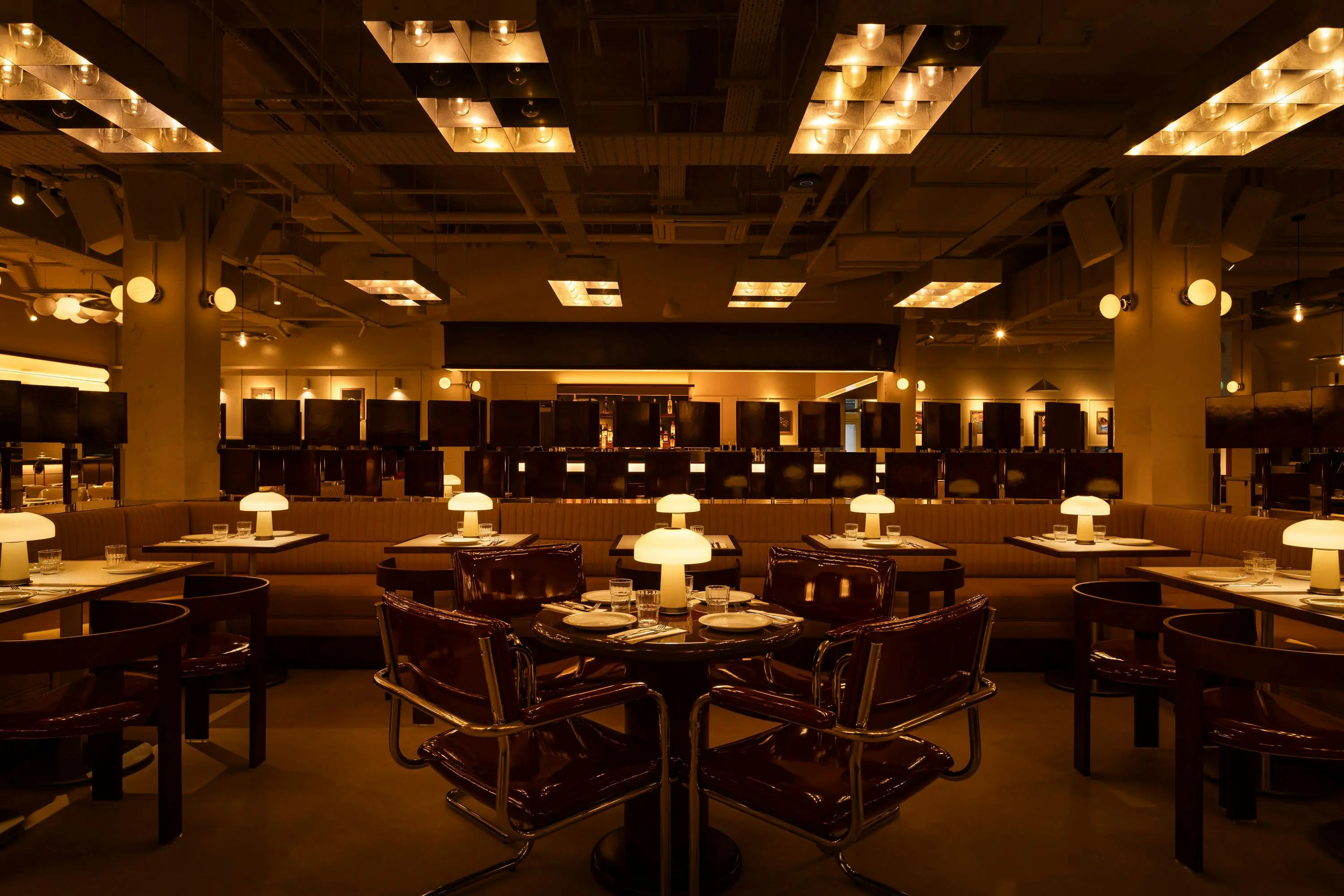 The dining room at Arcade Covent Garden