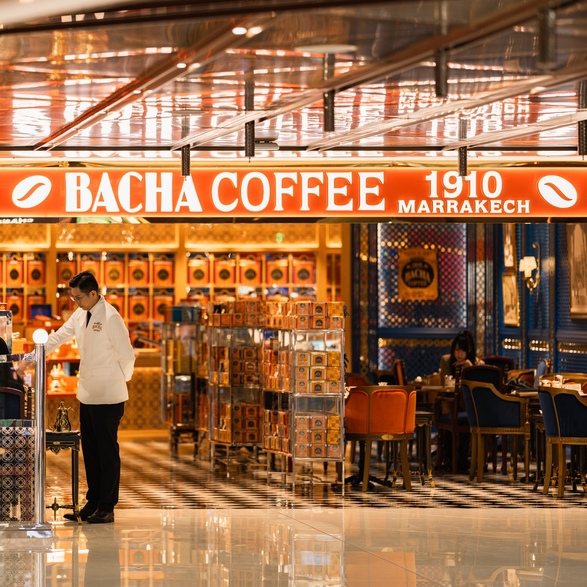 The front of Bacha Coffee