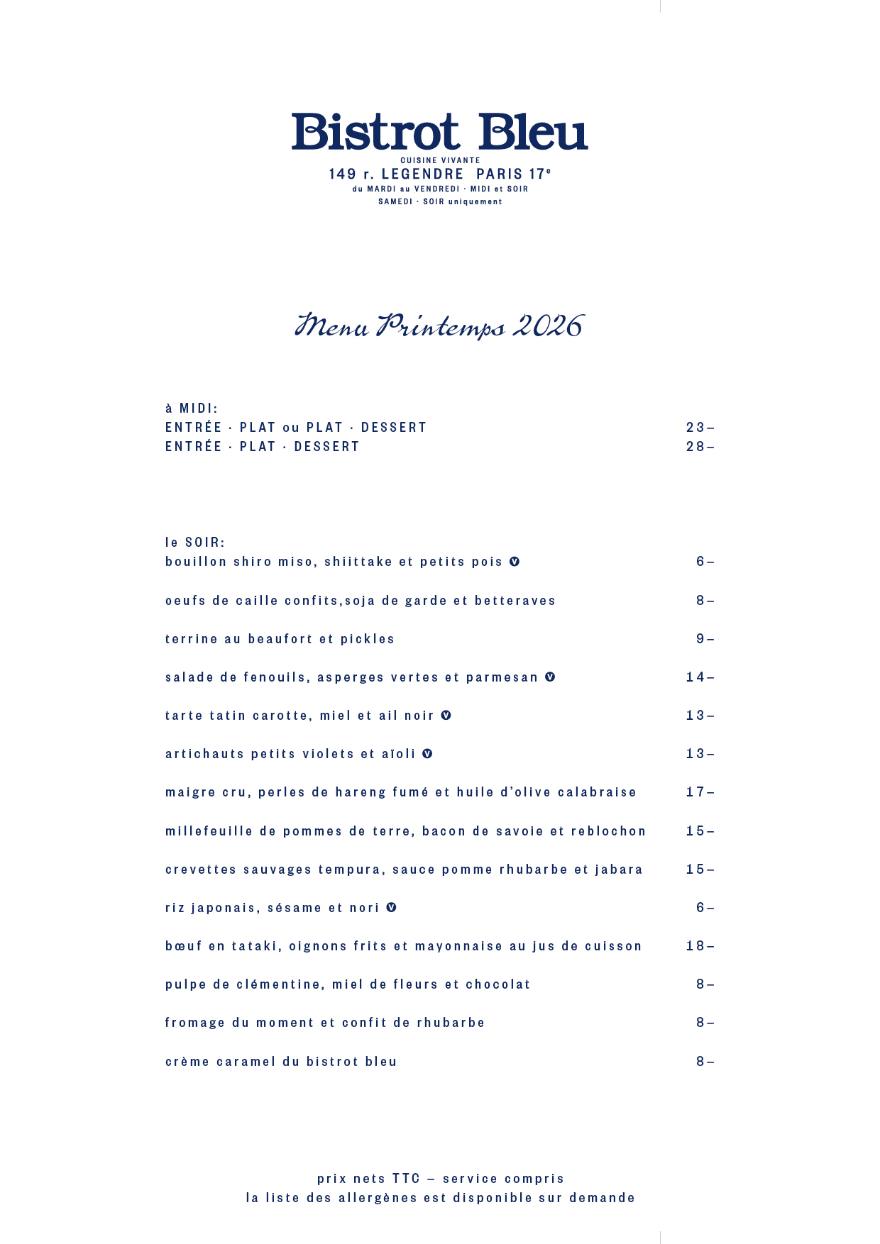 Bistrot Bleu