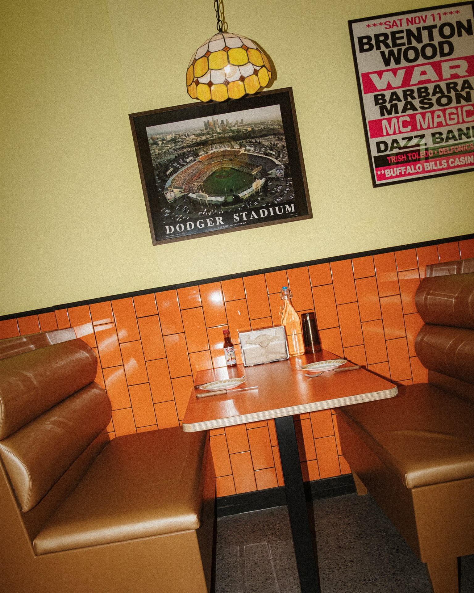 The dining room at Johnny Boy's Stoke Newington