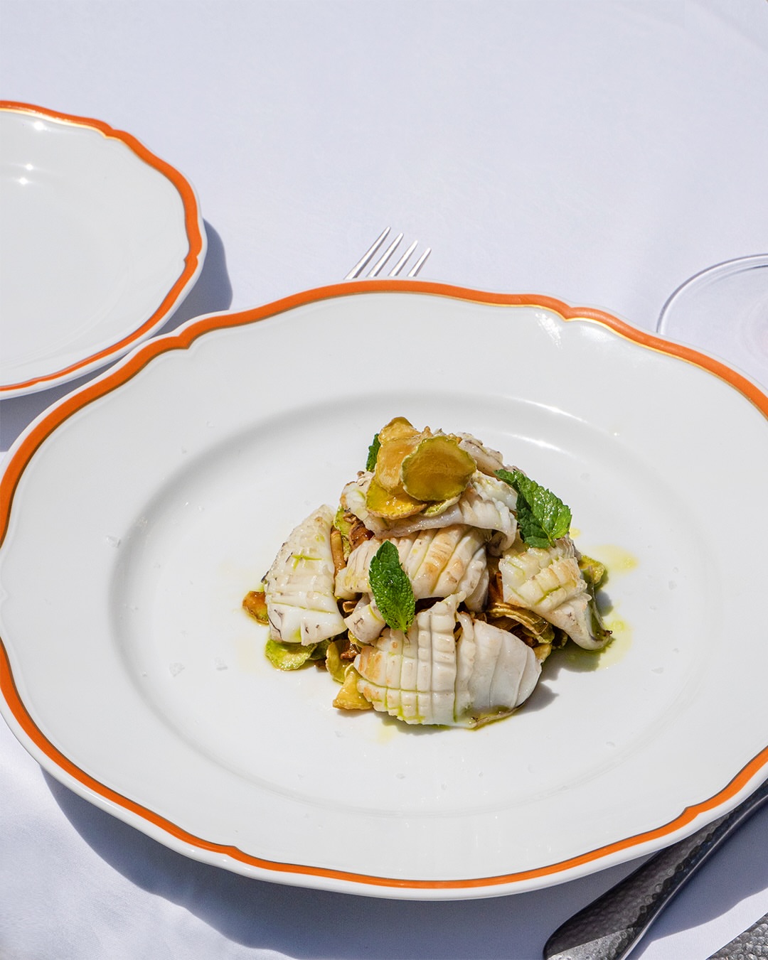 A table at Langosteria London