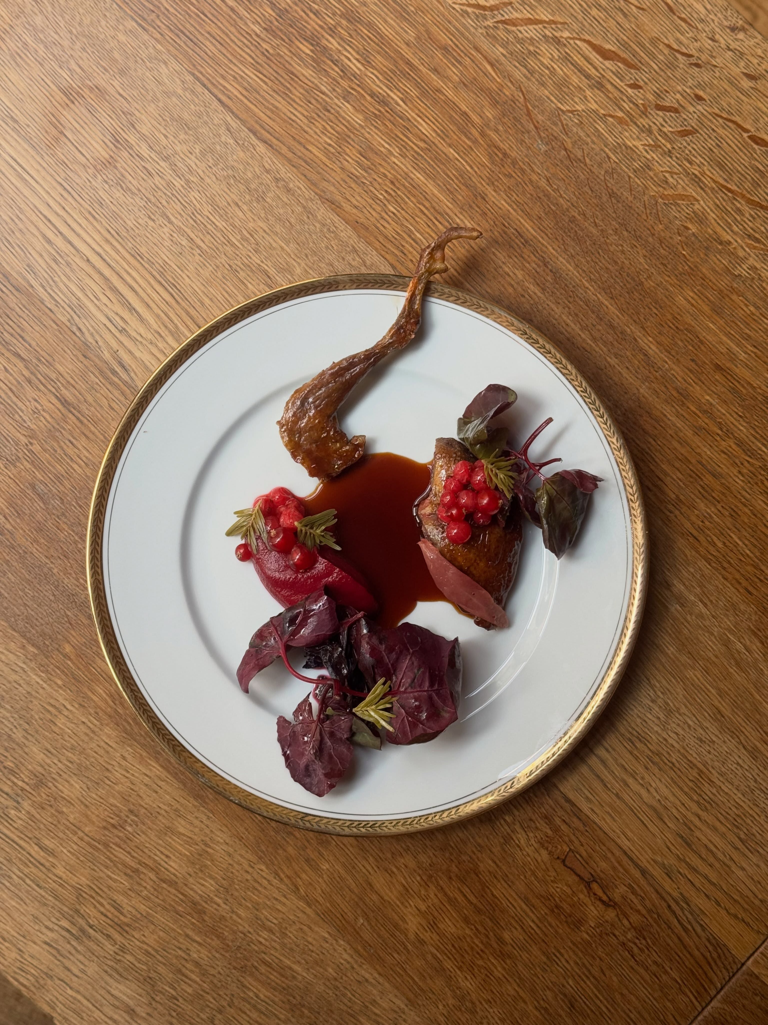 A table at Le Chamoiseau