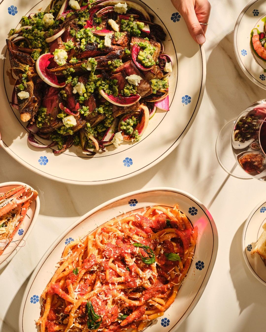 A plate at Mezzogiorno