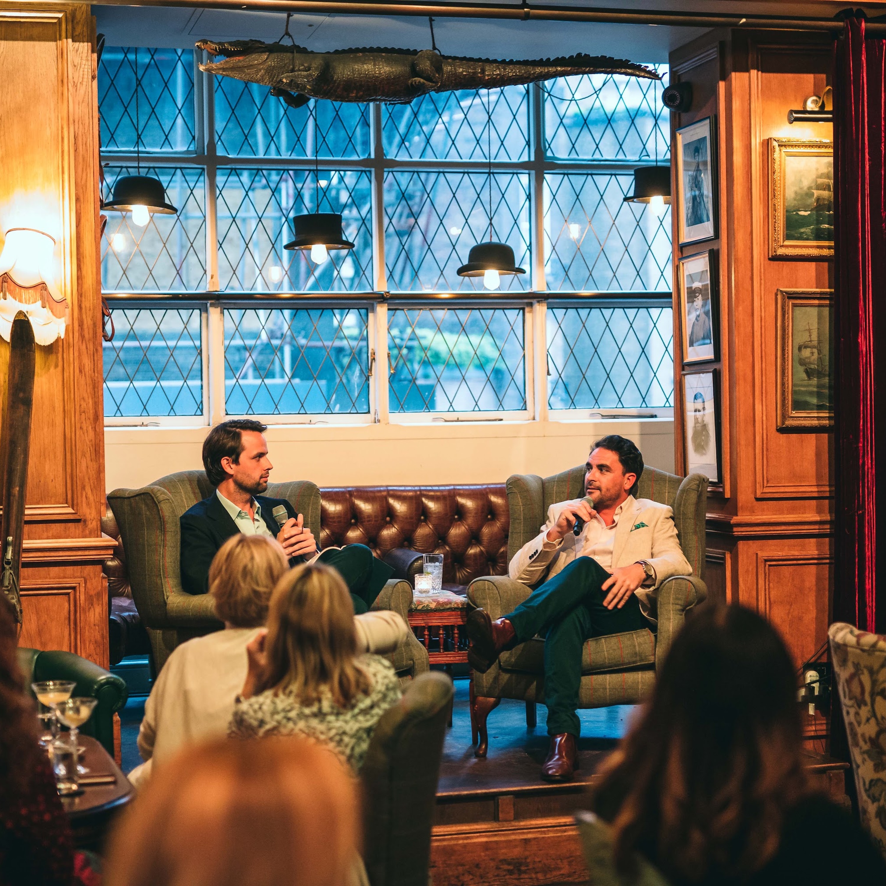 The dining room at Mr Fogg's Market Tavern