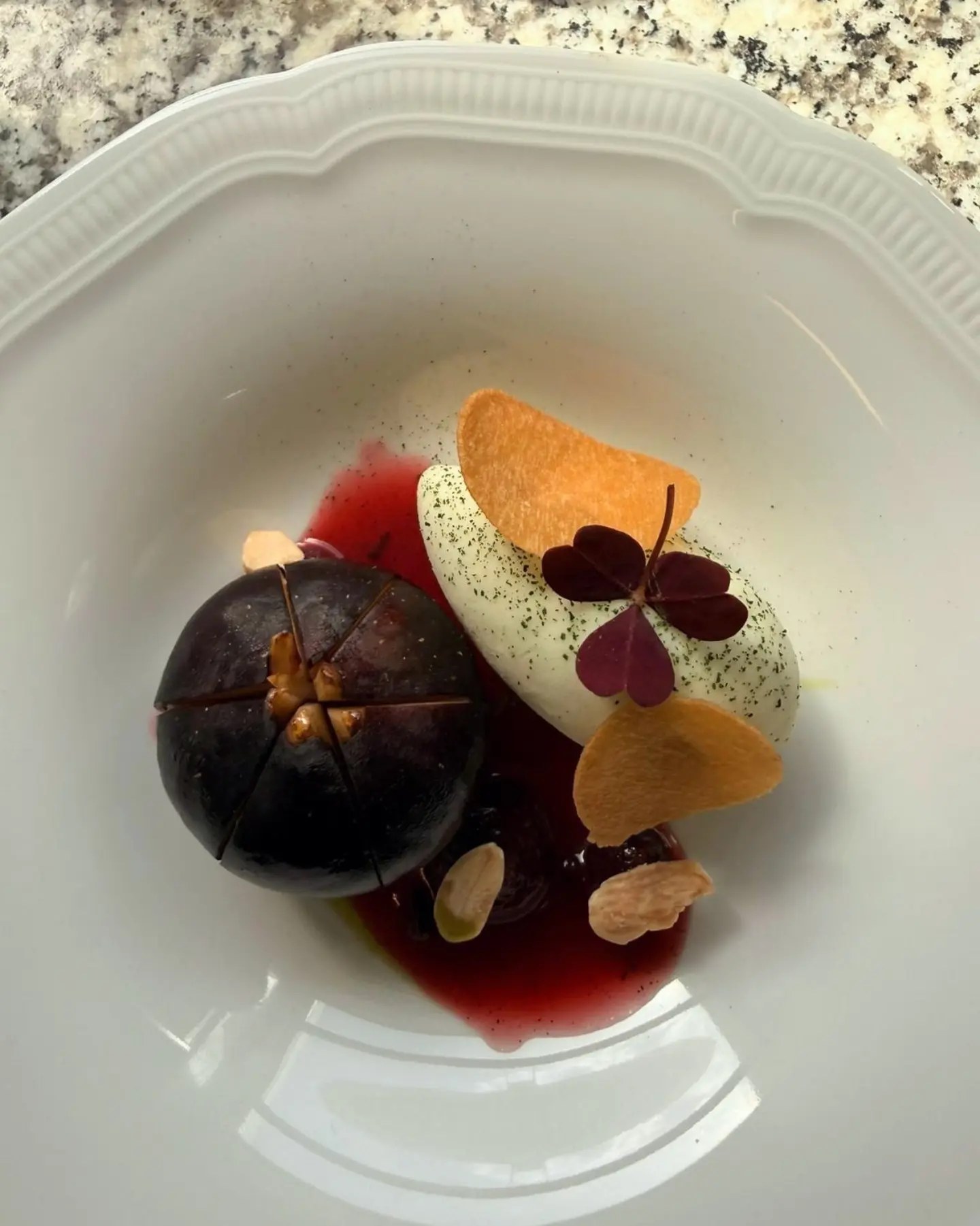 A dessert at Pénates