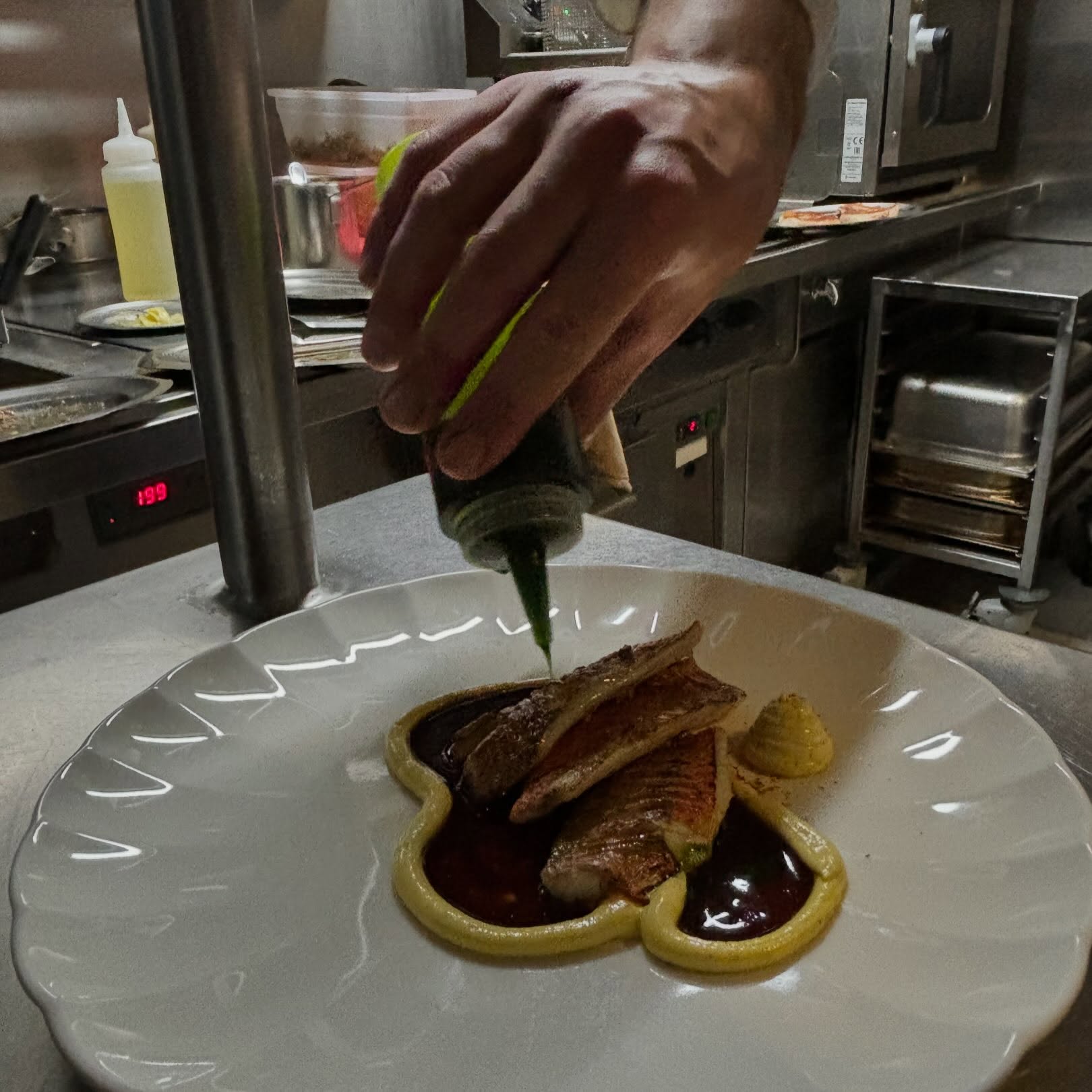A plate at Retrouvailles