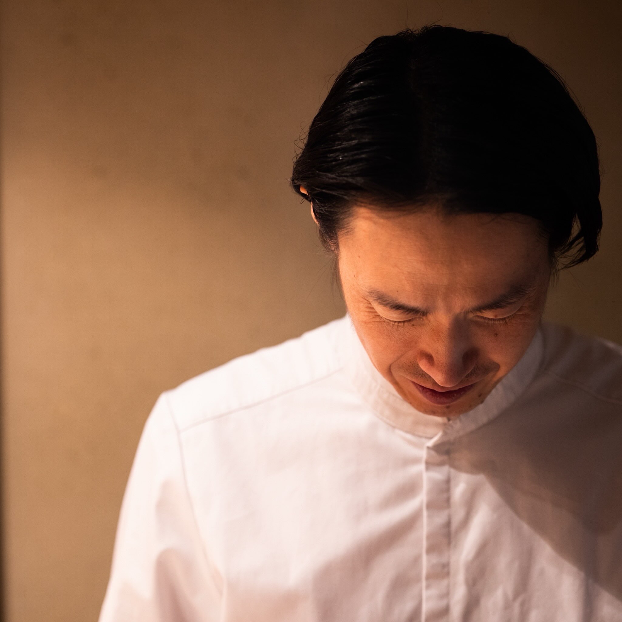 Chef Hiroshi Fujii at SHOEI PARIS