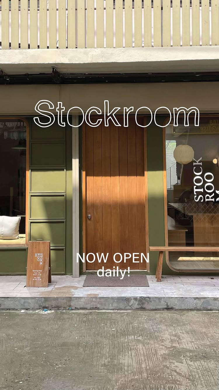 A table at STOCKROOM