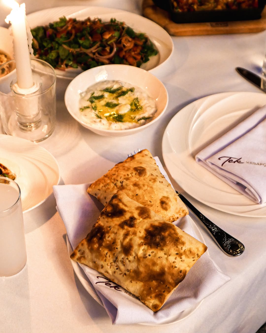 A table at Tek Kebapçı