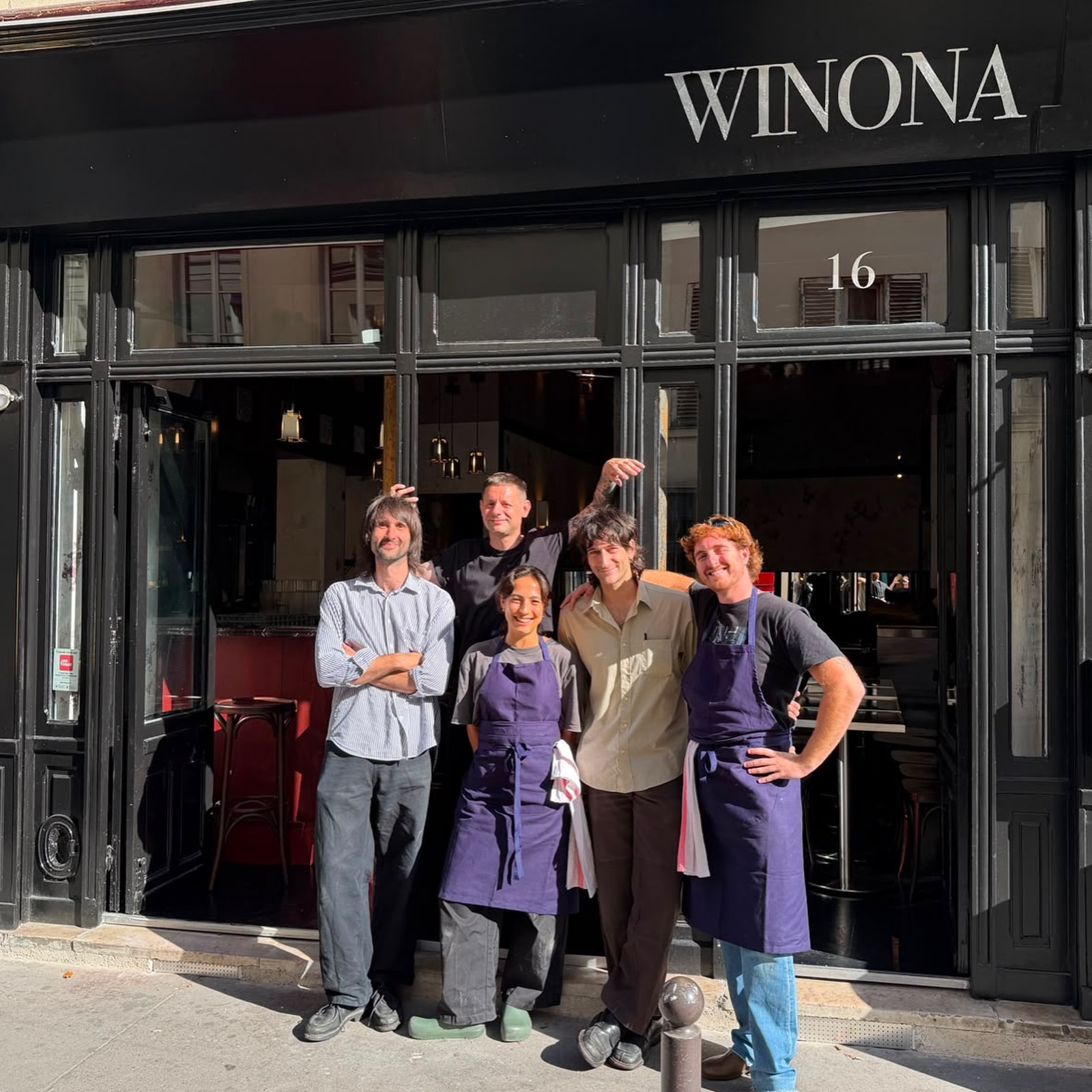 The front of Winona